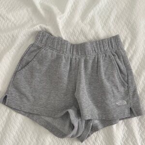 The North Face Gray Sweat Shorts Size Small